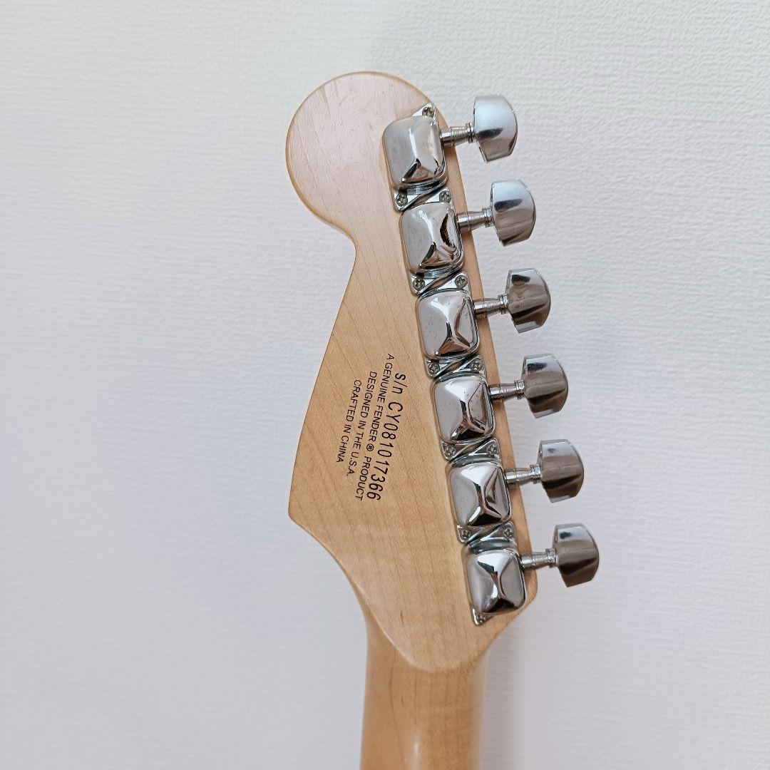【メンテ済み】Squier ストラトキャスター エレキギター本体 ネック追柾目