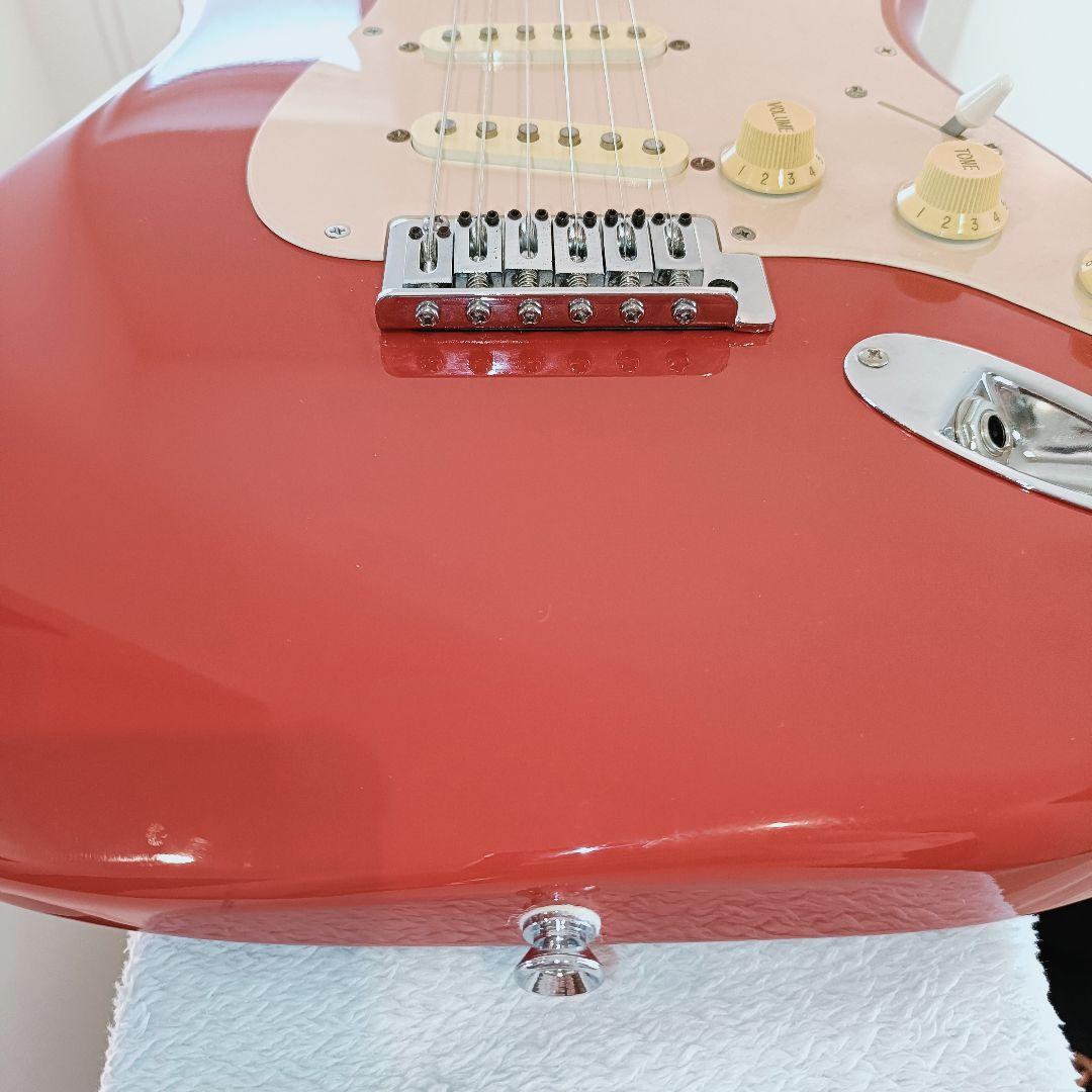【メンテ済み】Squier ストラトキャスター エレキギター本体 ネック追柾目