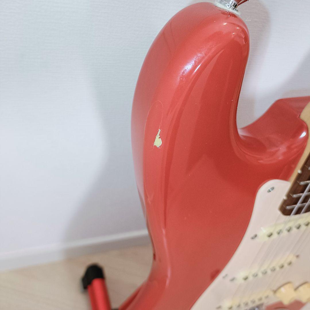 【メンテ済み】Squier ストラトキャスター エレキギター本体 ネック追柾目