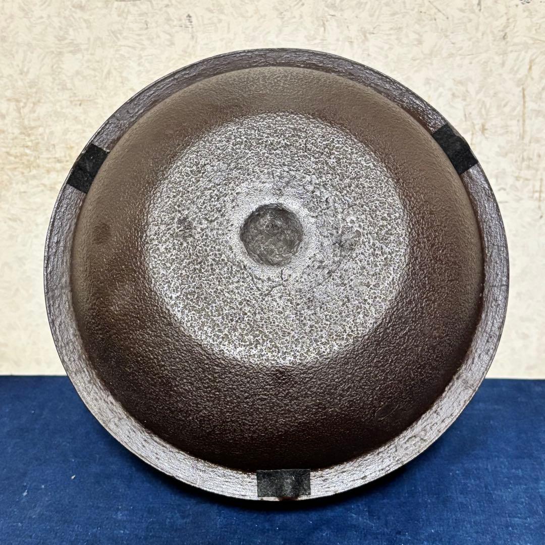 風炉/茶釜/電熱器/唐銅鬼面風炉釜/野々田製電熱器/敷板/茶道具/お点前道具