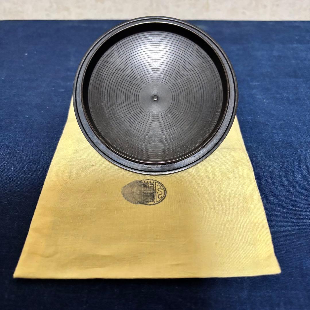 風炉/茶釜/電熱器/唐銅鬼面風炉釜/野々田製電熱器/敷板/茶道具/お点前道具