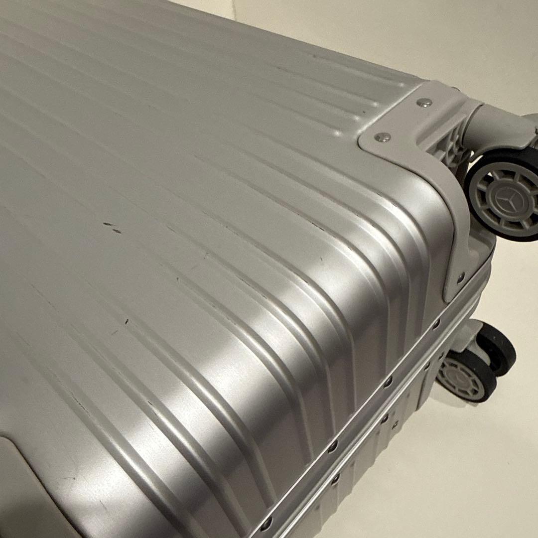 Mercedes キャリーカート シルバー 中型