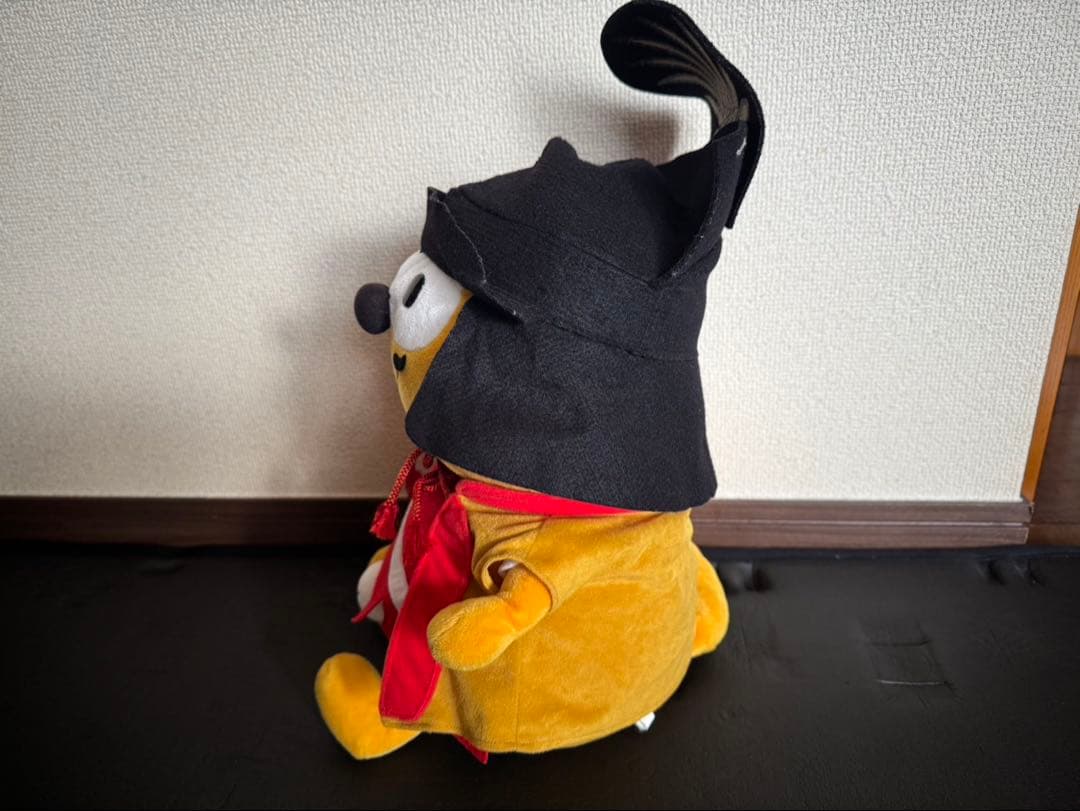 ポン太　ぬいぐるみ　武将バージョン　美品