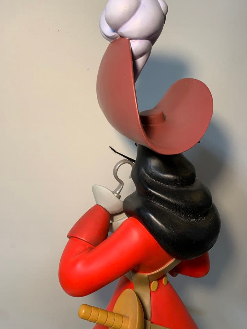 ディズニー ピーターパン　フック船長 ビッグ　フィギュア　スタチュー　レア