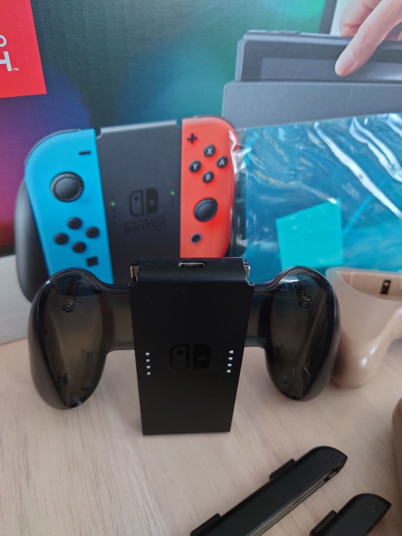 Nintendo Switch 本体 付属品完備+周辺機器+SDカード付き