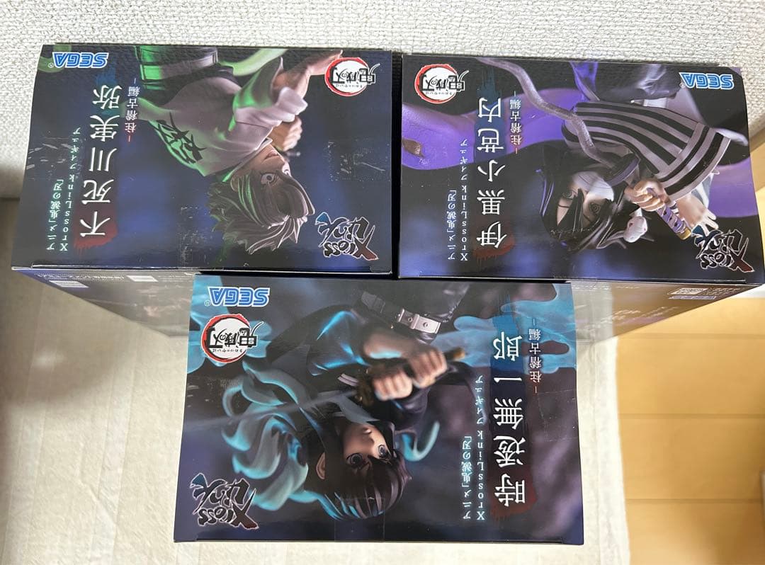 xrosslink 時透無一郎　伊黒小芭内　不死川実弥　3体セット 鬼滅の刃