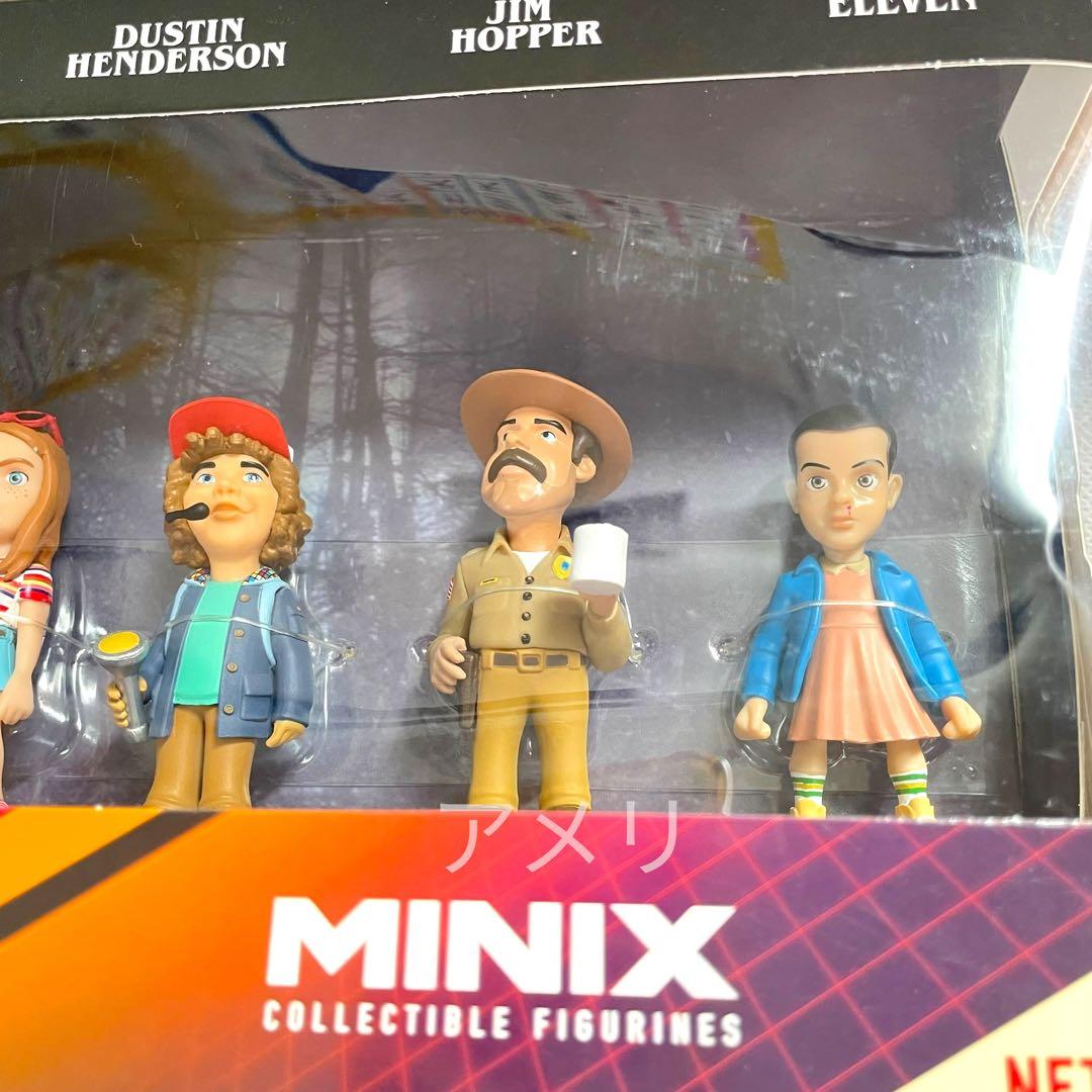 限定 ストレンジャー・シングス MINIX フィギュア　4体セット