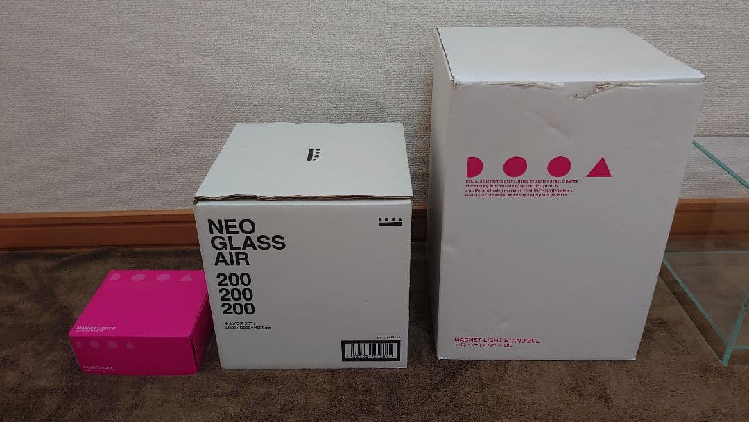 ADA DOOA ネオグラスエア 水槽 セット