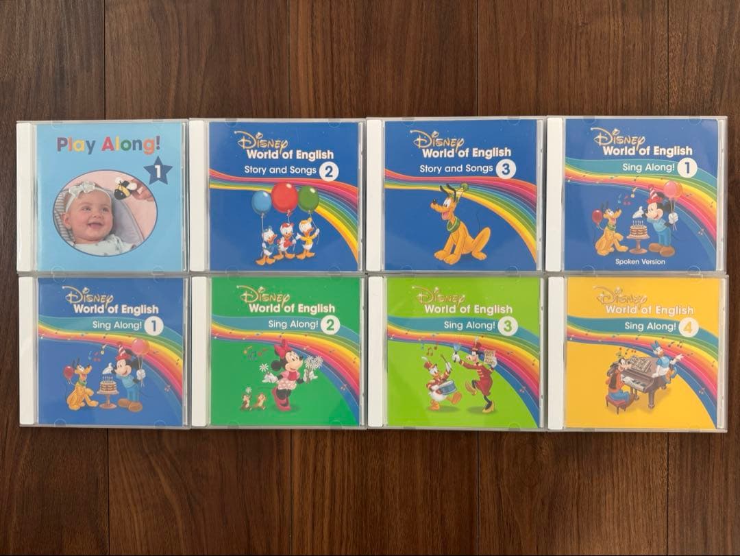 DWEディズニー英語システムCD25枚セット