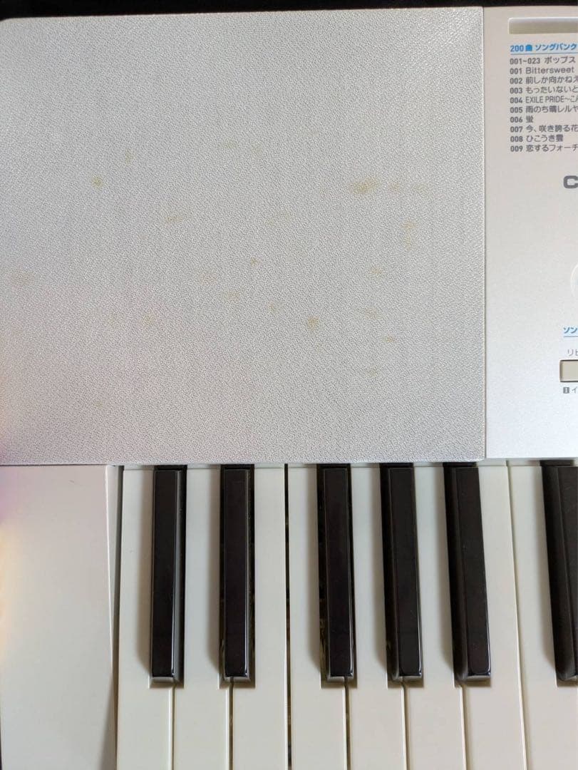 CASIO LK-221 光る鍵盤 マイク付き 電子ピアノ キーボード 楽器