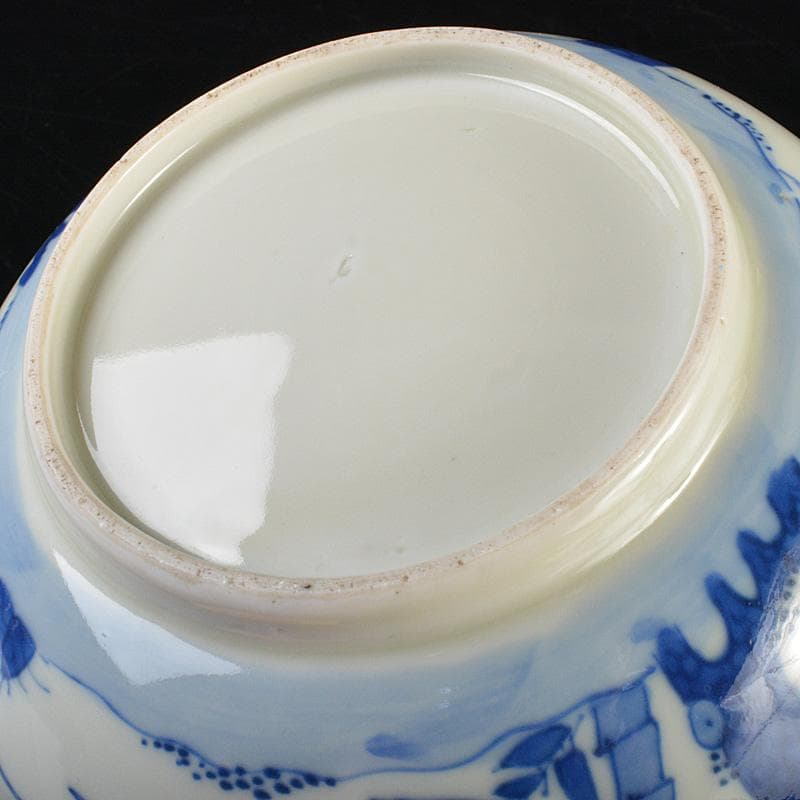 中国　青花　松竹梅文鉢　C　R7333