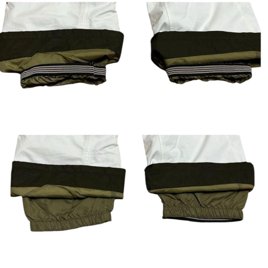 超希少 ロシニョール スキー スノボパンツ S 白 高級多機能 美品 上質