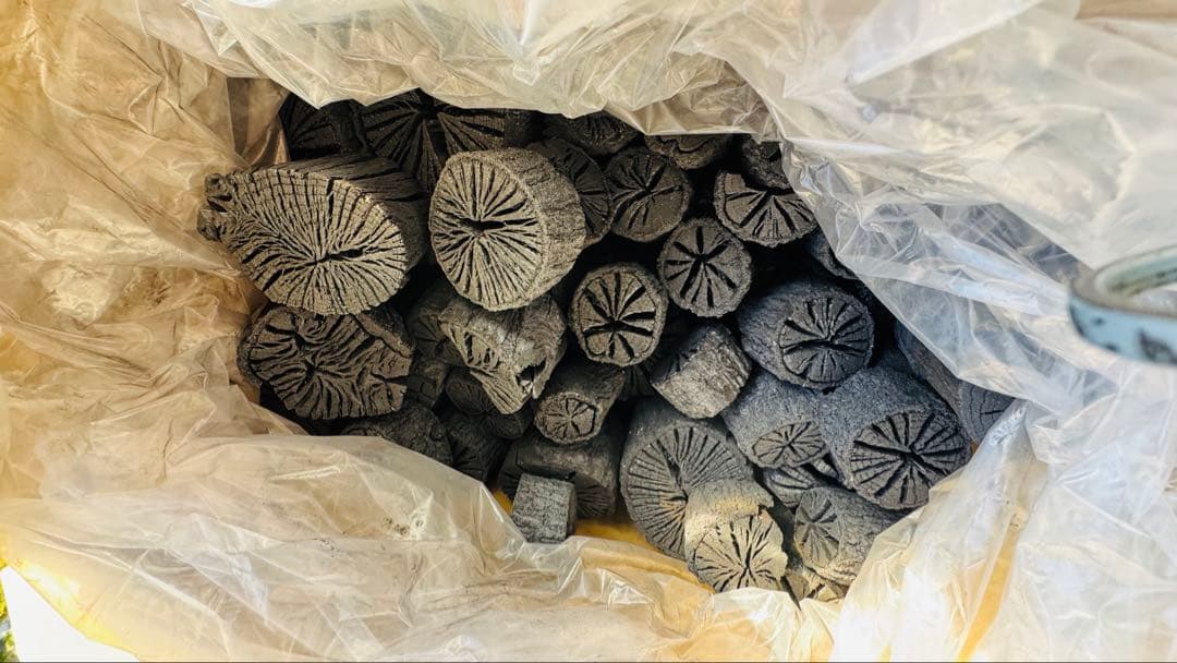 鉄製茶釜と木炭セット