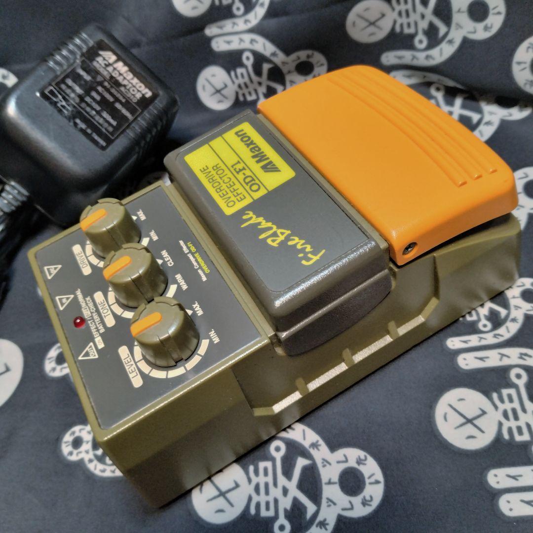 【希少！】MAXON OD-F1 オーバードライブ、ACアダプター付き