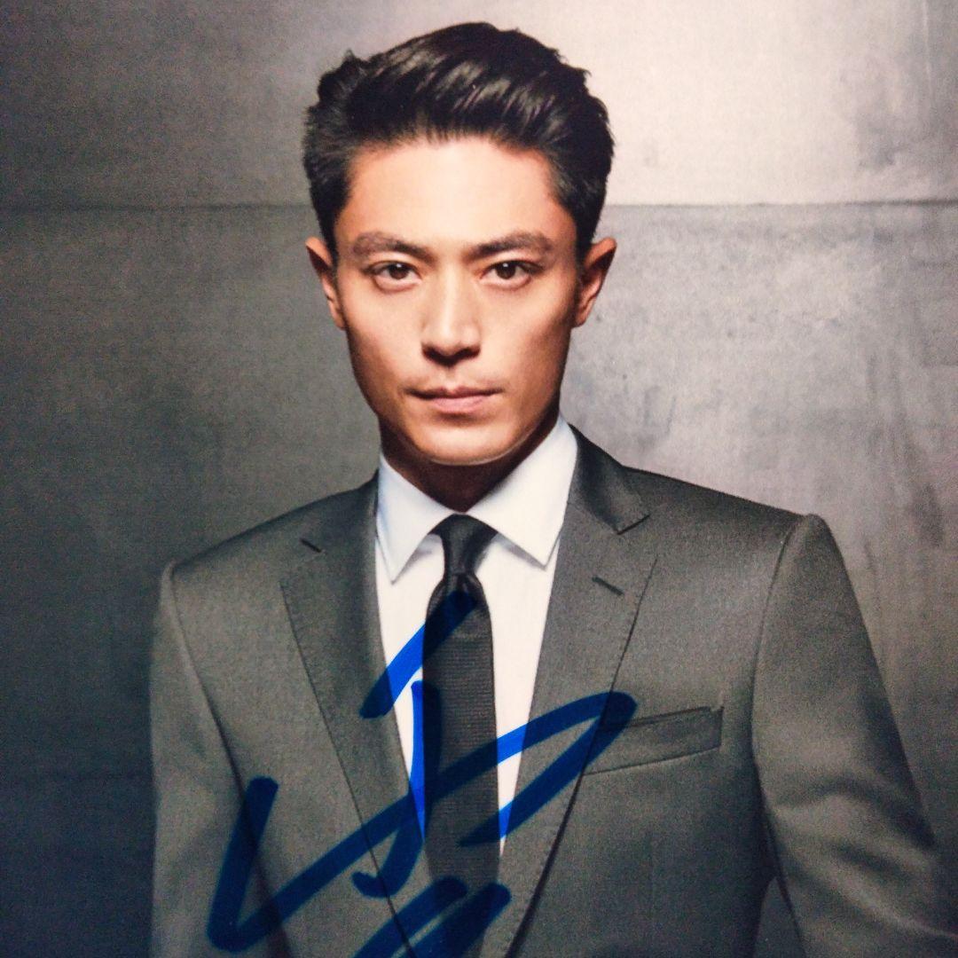 ウォレス・フォ直筆サイン入り2Lサイズ写真…Wallace Huo