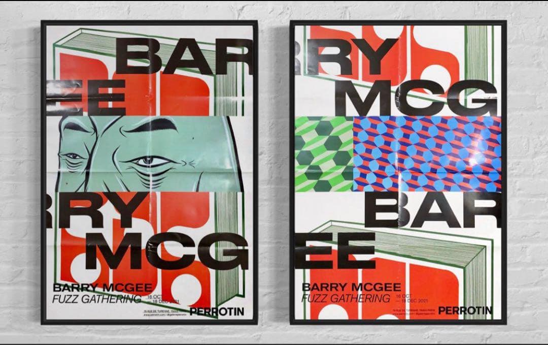 BARRY MCGEE バリー・マッギー Twist ポスター2枚セット