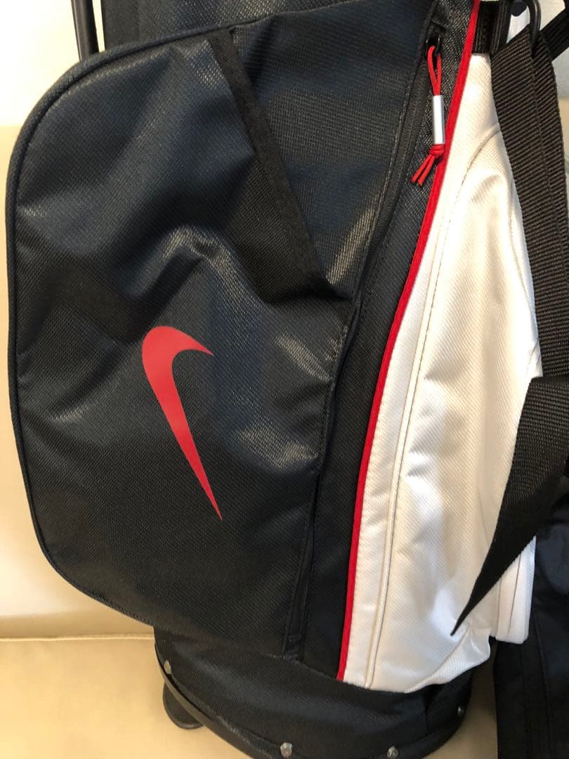 【送料込み】美品　ゴルフバッグ NIKE キャディーバッグ ツーショルダー