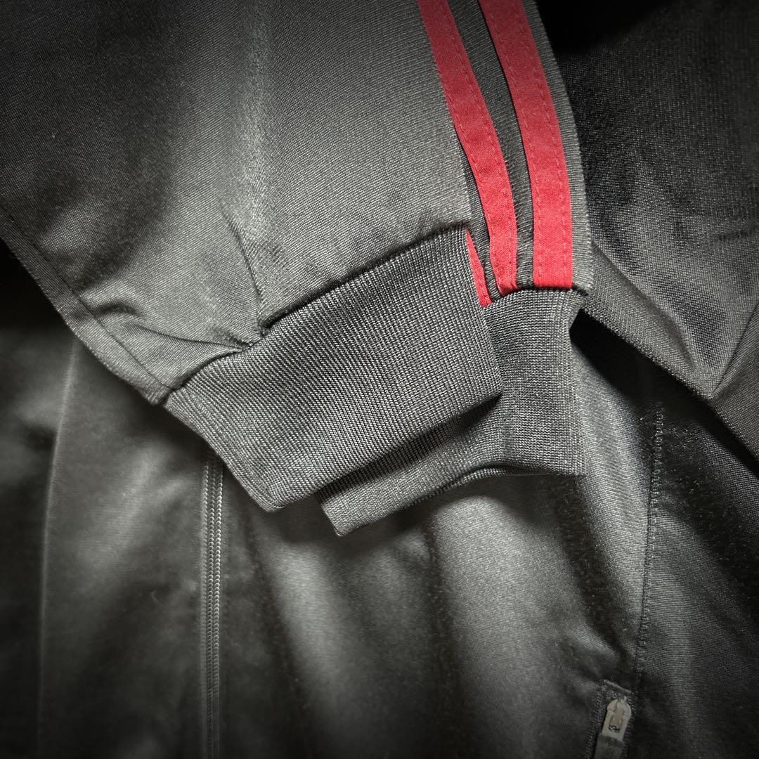 あ*様 セットアップ adidas トラックジャケット ACミラン 赤×黒×白