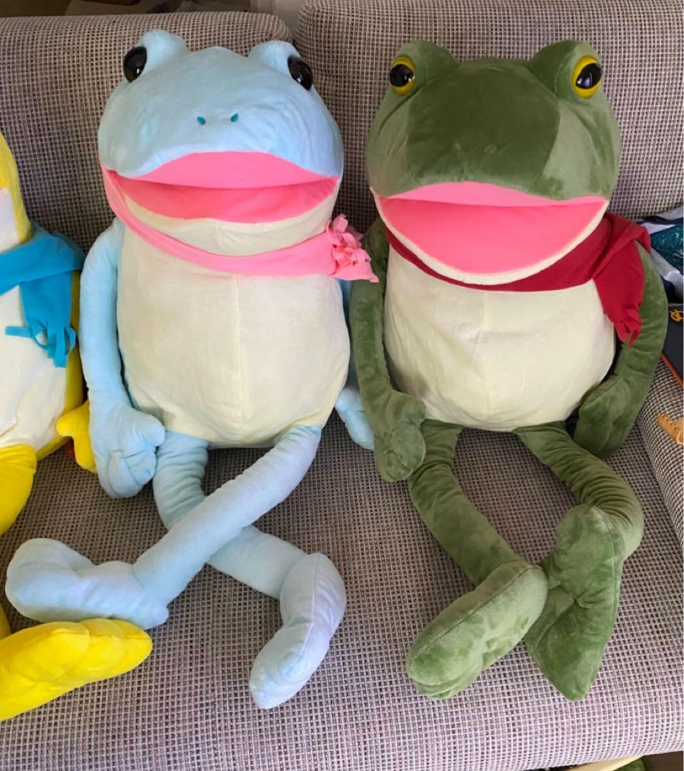 ケロピョンのぬいぐるみ4体セット