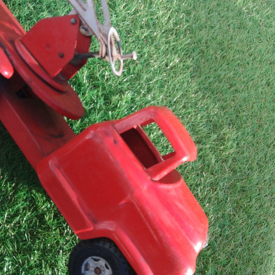 ⭕2日間限定セール‼️ブリキおもちゃ❇️ブリキ 消防車 ⭐ヴィンテージ⭐USA