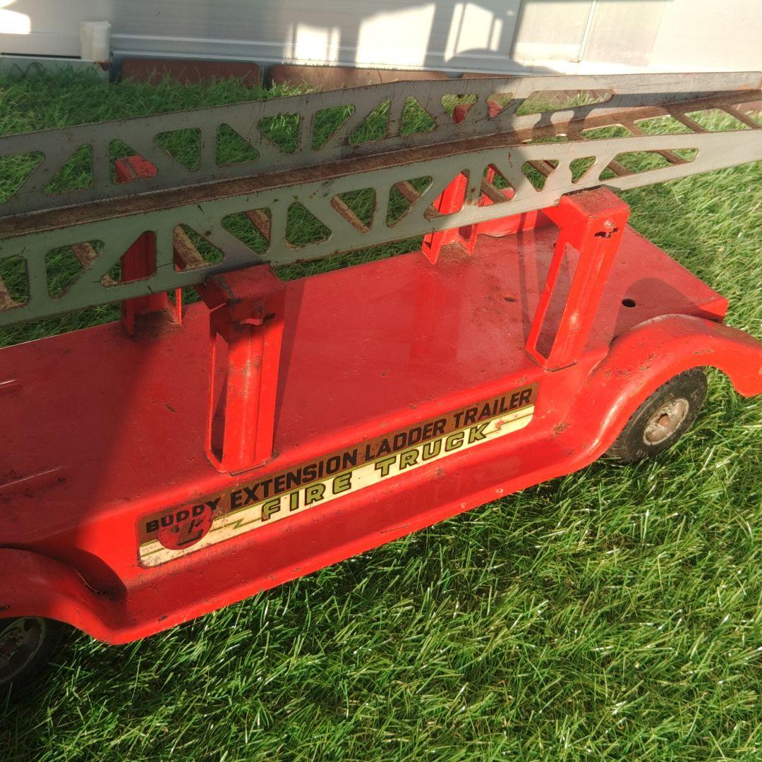 ⭕2日間限定セール‼️ブリキおもちゃ❇️ブリキ 消防車 ⭐ヴィンテージ⭐USA