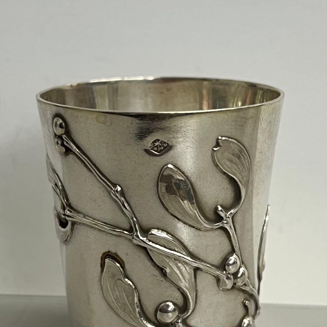 フランス　パリ　アンティーク　シルバー　銀製　リキュールカップ
