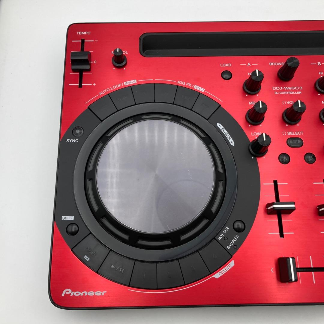 Pioneer DJコントローラー レッド DDJ-WeGO3-R