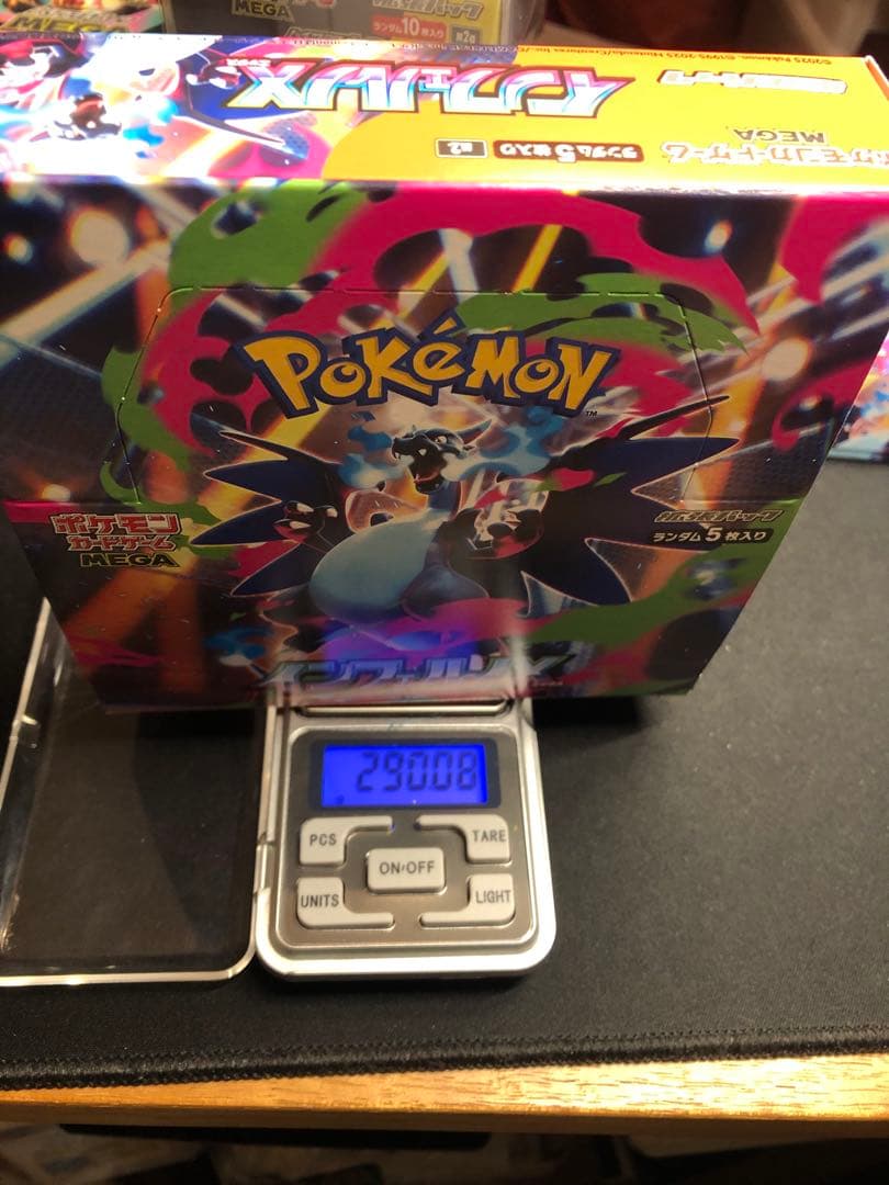 ポケモンカードゲーム　インフェルノ BOX メガドリームex BOX