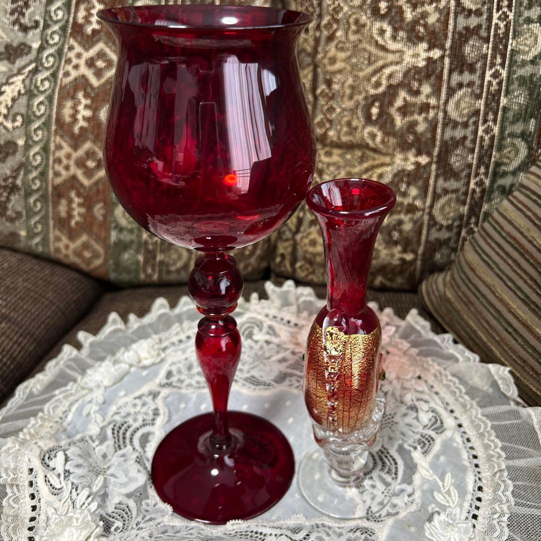 ♡素敵です‼️一輪挿しとキャンドルホルダー♡