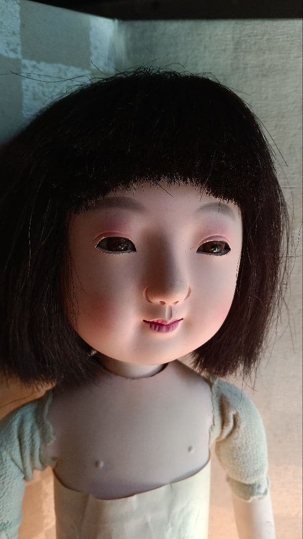 アンティーク　市松人形