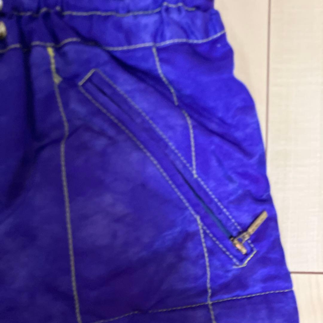 レア★美品★DESCENTE スキースノーボードウェア上下カラフル紫黄色Ｏサイズ