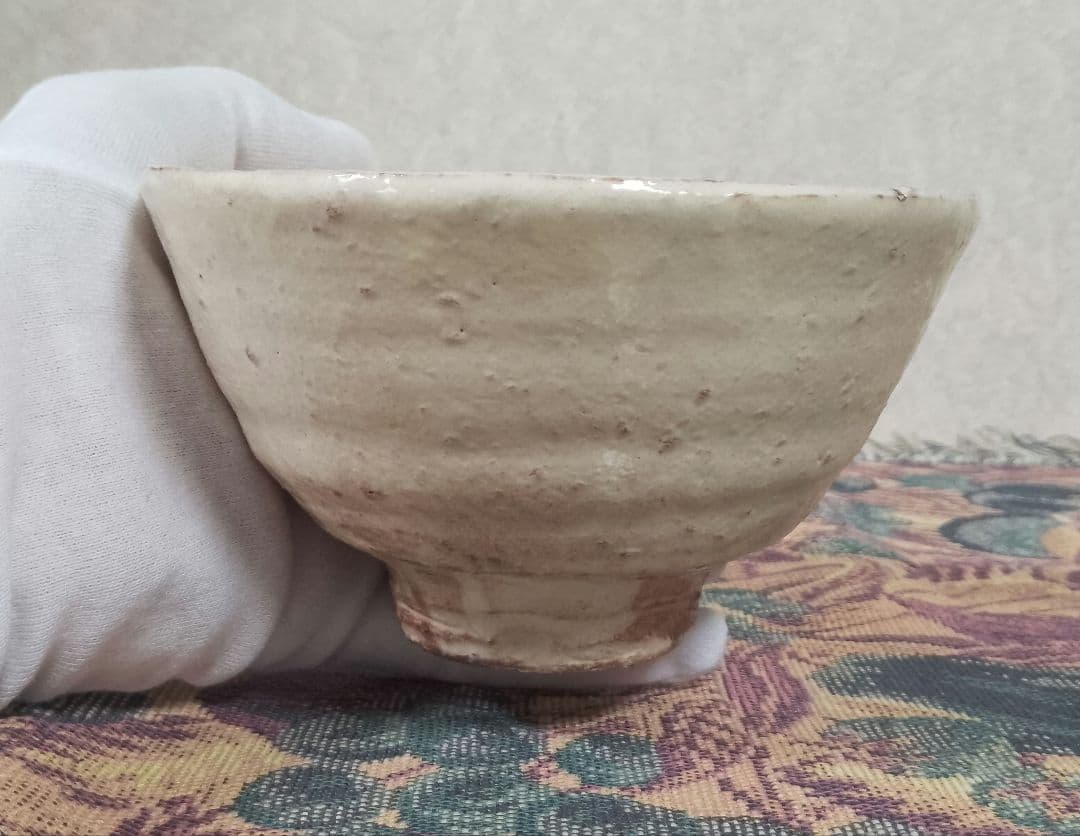 十四代 坂倉新兵衛 萩茶碗 共箱 共布 栞付き 保証品