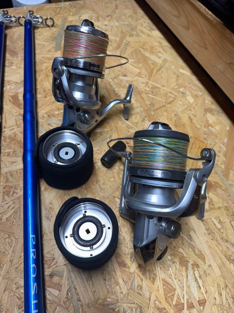 シマノPROSURF 425 CX-Tスピニングリールセット×2セット