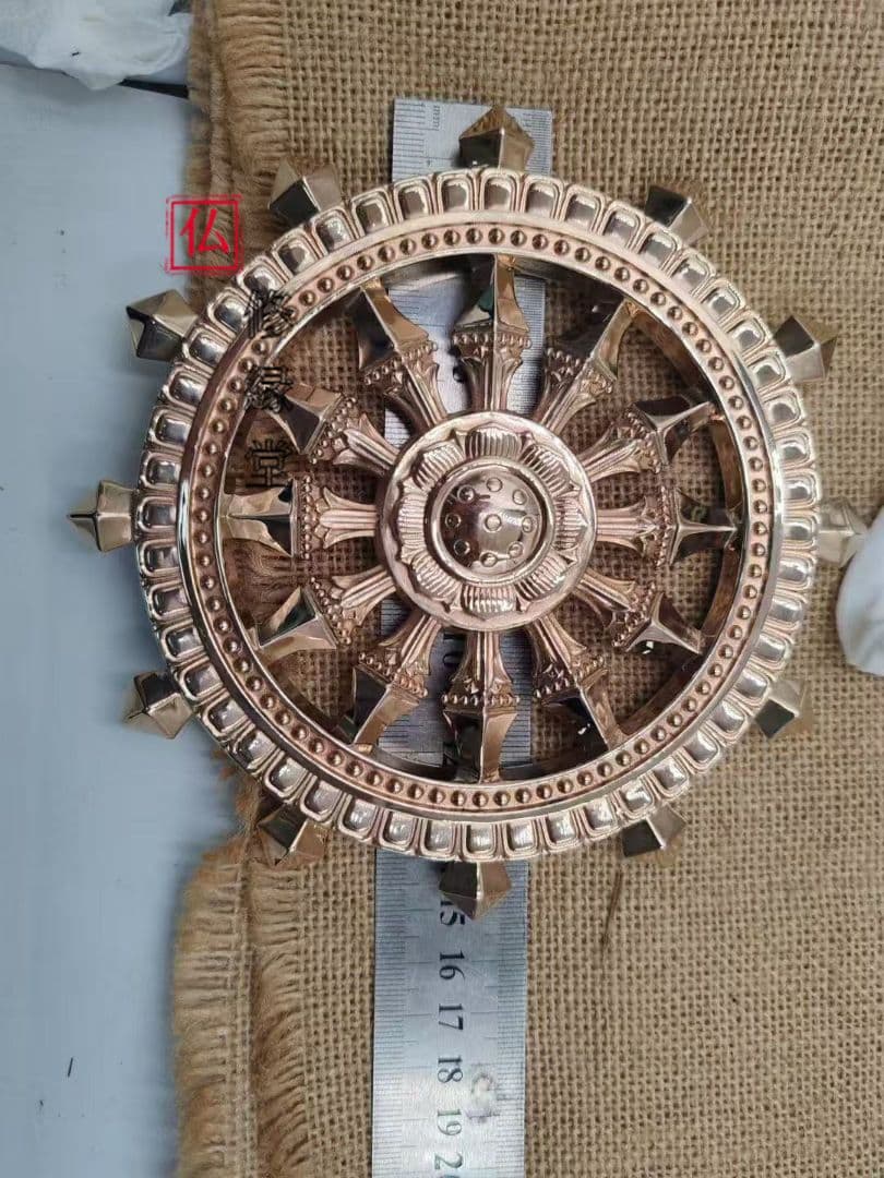 【修縁堂】真言宗 密教法具 法輪です 寺院用仏具