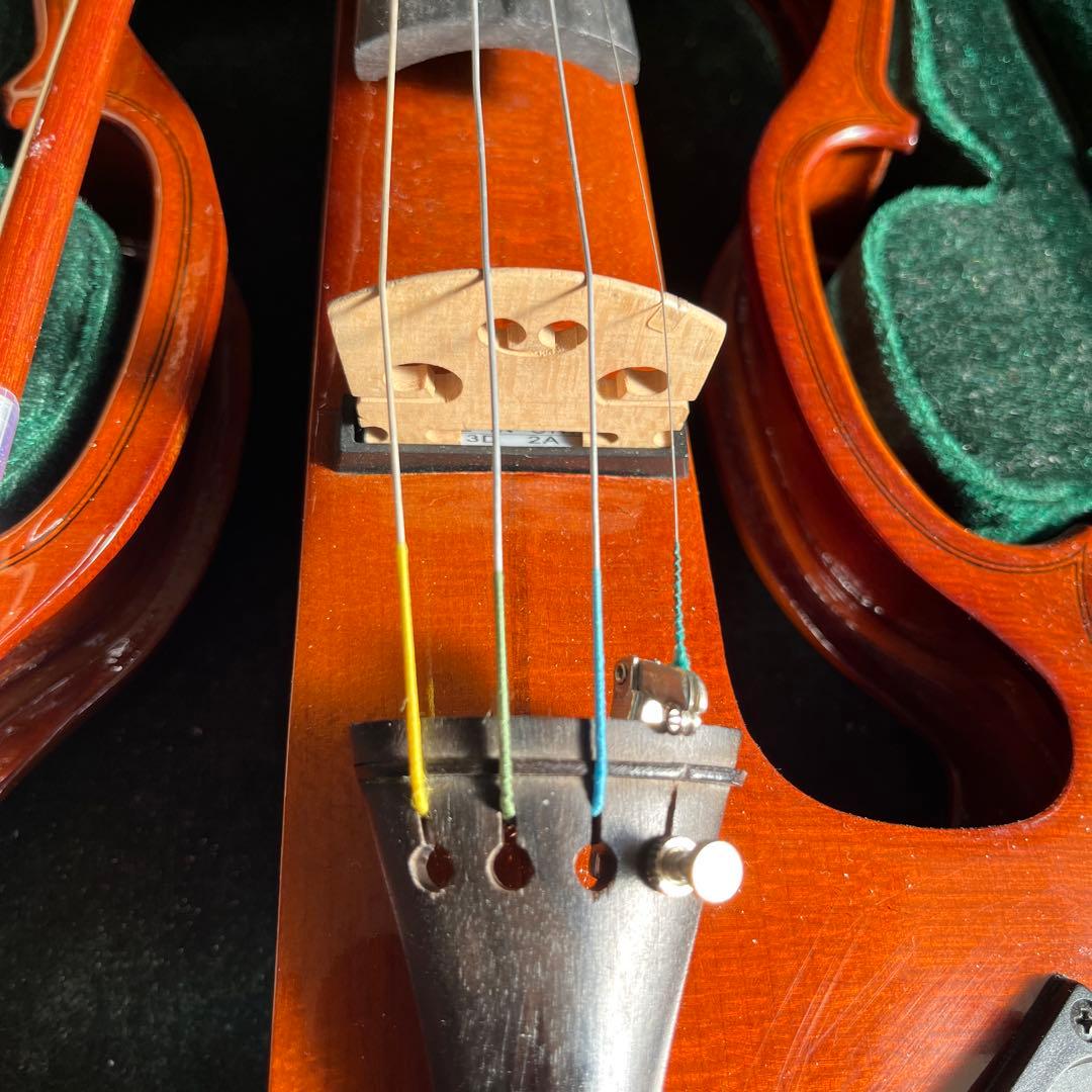 エレキバイオリン　CV-210E 本体　弓　ケース