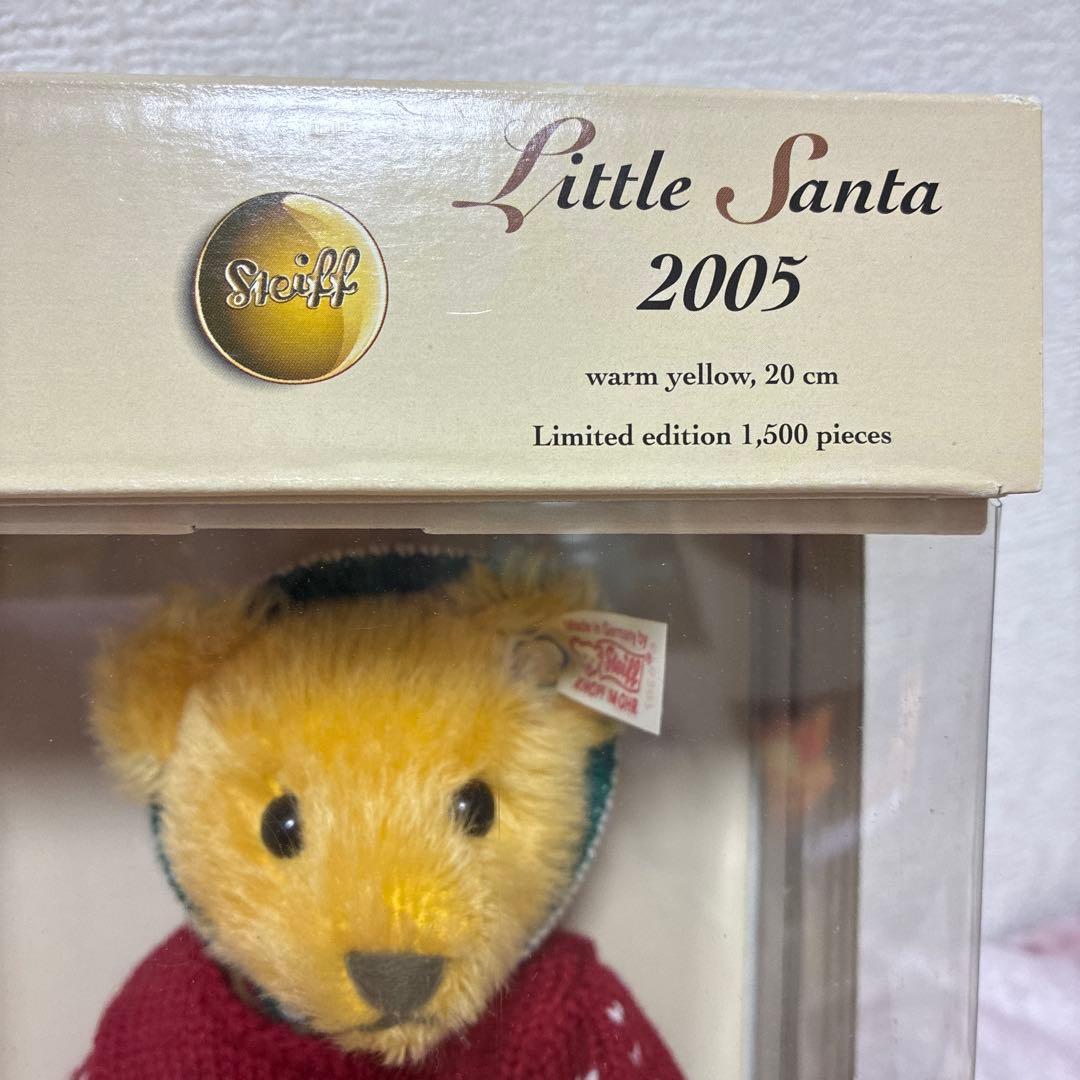 Steiff シュタイフ社 テディベア 2005 限定品 リトルサンタ