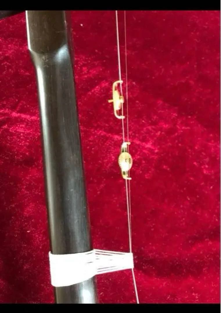 上級黒檀　二胡　古月琴坊