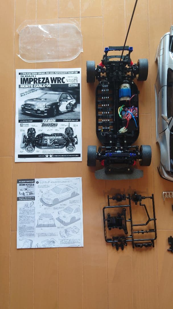タミヤ製　NISMO R―34 GT―R TT―01 セット