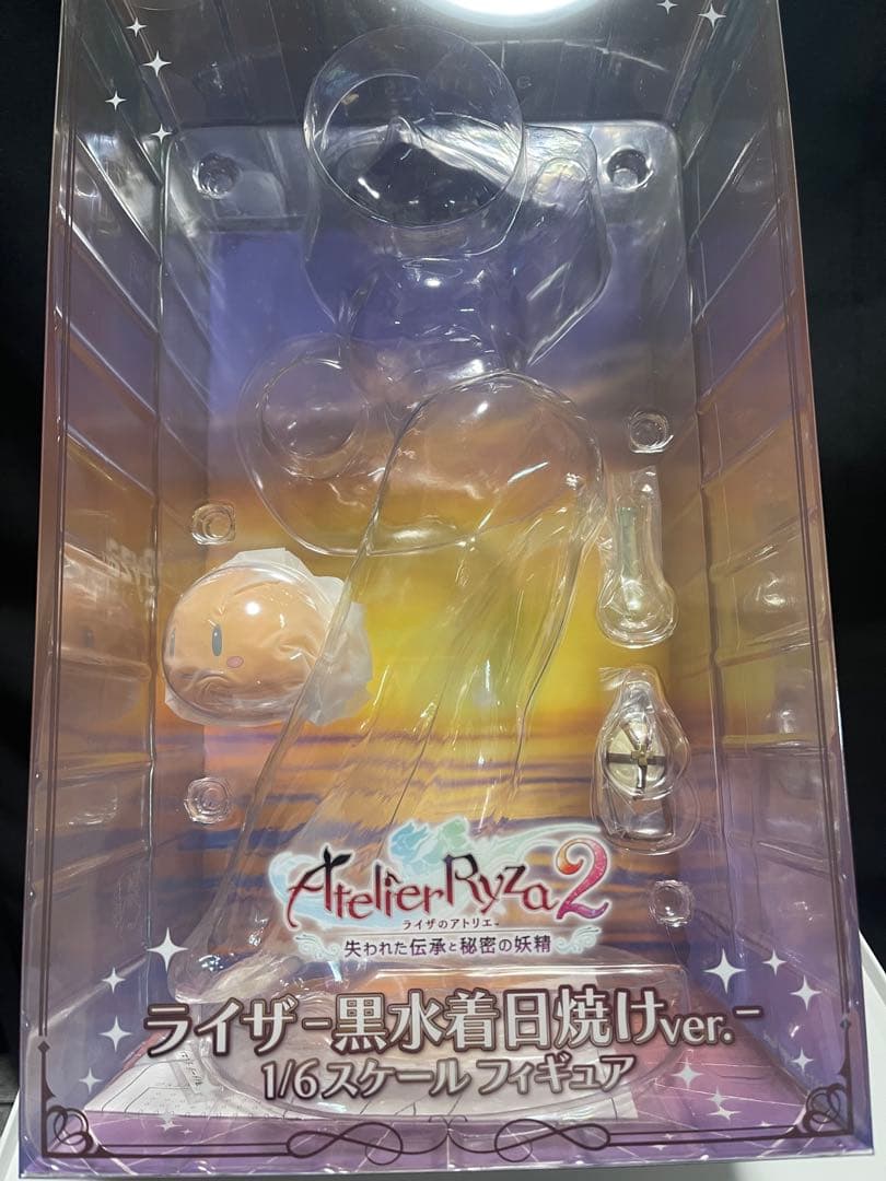 （開封品）ライザ -黒水着褐色ver.- 1/6　[スピリテイル]