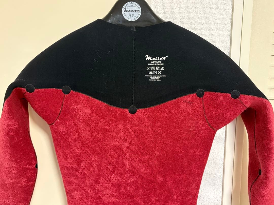 Mellow 5mm x 3mmセミドライウェットスーツ ML
