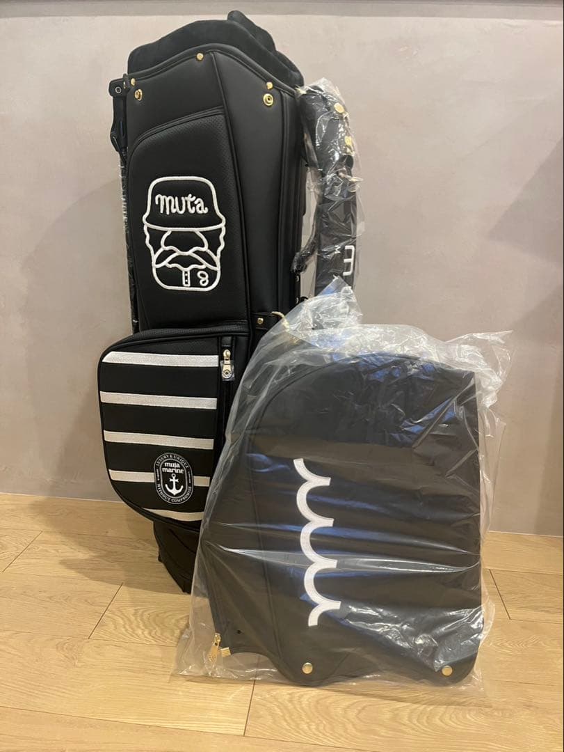 【新品未使用】muta MARINE 新作　ゴルフキャディバッグ　期間限定値下げ