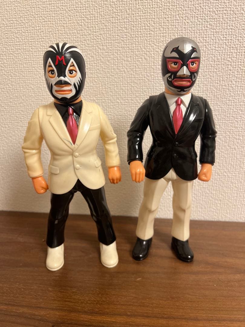 ミルマスカラス　ドスカラス　2体セット ソフビ　マルサン限定　値引き！