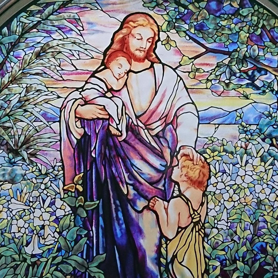 ルイスCティファニー ステンドグラスOh Comeグラスマスターズ社