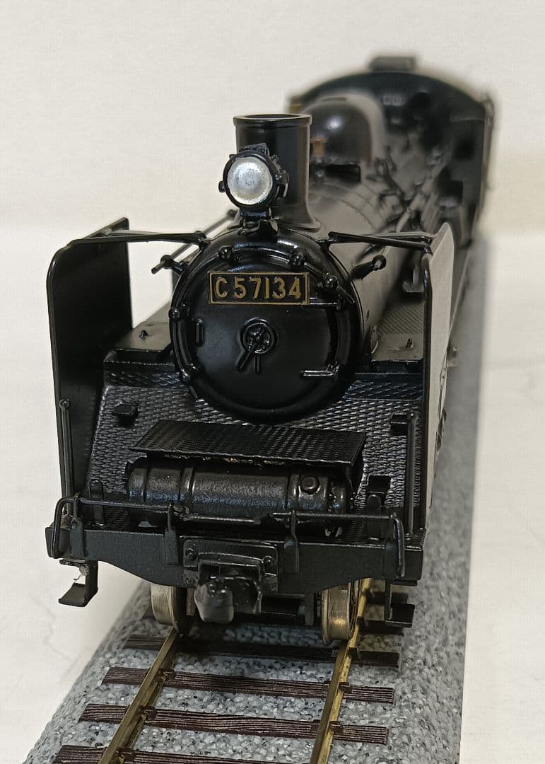 HOゲージ 宮沢模型 Ｃ57蒸気機関車 、メンテナンス済