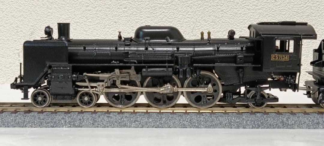HOゲージ 宮沢模型 Ｃ57蒸気機関車 、メンテナンス済