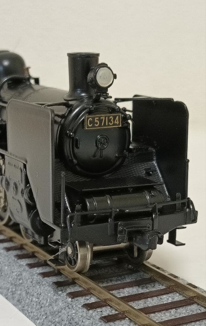 HOゲージ 宮沢模型 Ｃ57蒸気機関車 、メンテナンス済