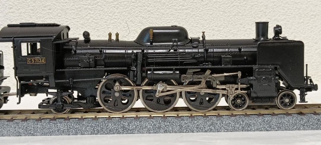 HOゲージ 宮沢模型 Ｃ57蒸気機関車 、メンテナンス済