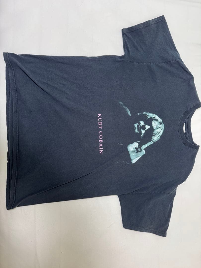 NIRVANA  COBAIN FUCK YOU hanes tシャツ