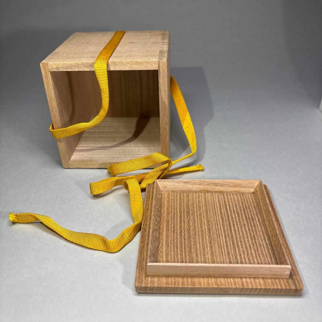 杉谷斉光　誰が袖蒔絵　朱大棗 (桐箱入)