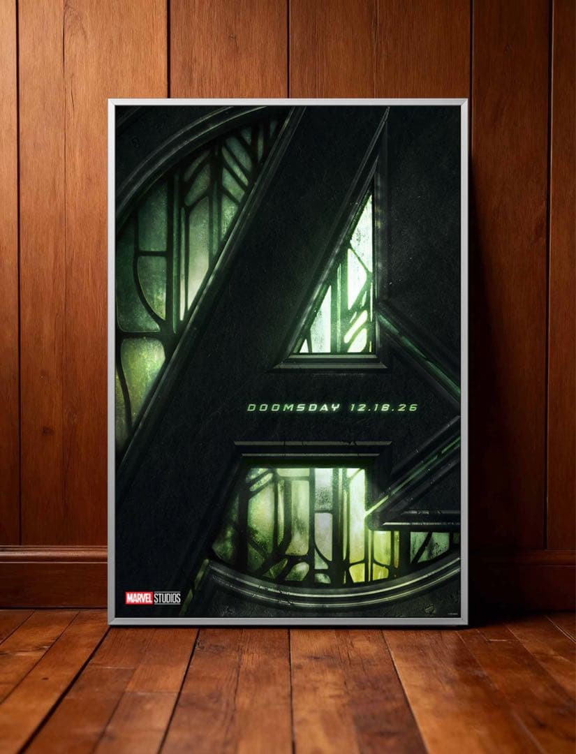 *枚数限定*映画館用両面印刷ポスターUS版:アベンジャーズ/ドゥームズデイ
